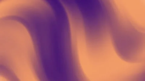 Soft waves ripple across warm orange and purple hues Stock-Footage 333465632