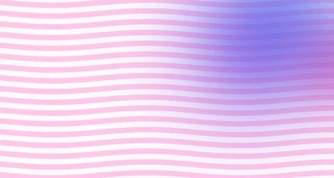 Soft wavy striped background for dreamy aesthetic Stock Illustration
