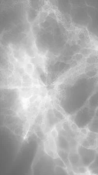 Soft white and gray liquid ripples create an elegant monochrome texture wit.. Stock Illustration