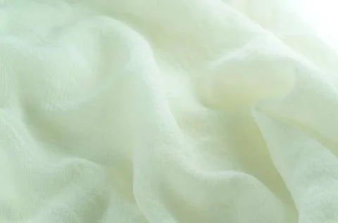 Soft white fabic Stock Photos