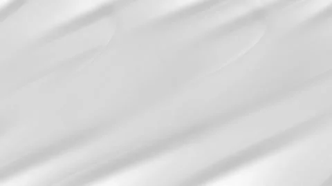 Soft white fabric with gentle ripples, clean smooth elegant light grey texture Stock Footage 345365519