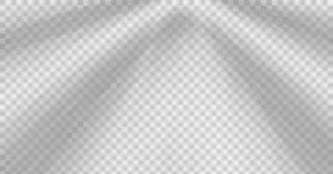 Soft white fabric texture with gentle folds and subtle shadows for design Stock Illustration