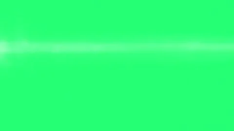 Soft white horizontal lens flare with realistic optical green screen background Stock Footage 340799835