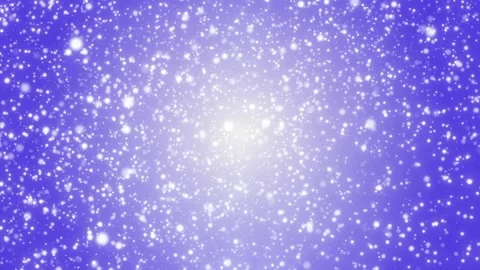 Soft white particles drifting on a light purple background, creating a gentle 库存影片 331513799