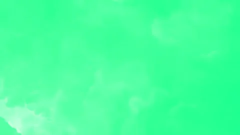 Soft White Smoke Clouds Drifting on Green Screen Atmospheric Fog Overlay Stock Footage 337169797