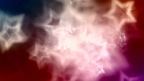 Soft white star animation in dark red background celebration concept Stock Footage 208627202