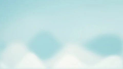 Soft white waves rise and fall in a seamless loop Stock Footage 341490577