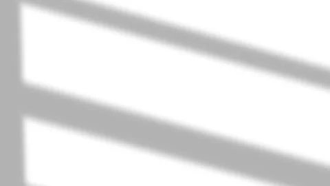 Soft Window Frame Shadow Cast on Clean White Wall Background. Stock Footage 340880392