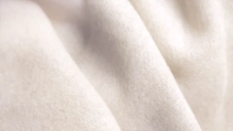 Soft wool background. Alpaca wool mohair clothes texture closeup Stock Footage 104964514