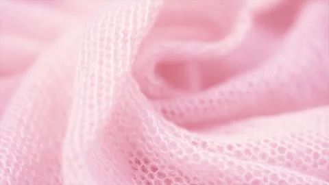 Soft Wool knitted mohair background. Light pink Alpaca wool clothes texture Stock Footage 337072843
