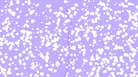 Soft Yellow Background with Falling White Dots - Gentle Abstract Motion Graph Stock Footage 332503110