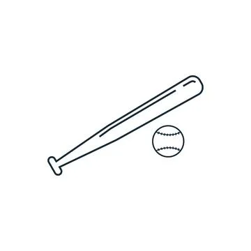 Softball, Baseball, Ball Icon Design Template Elements Stock-Illustration