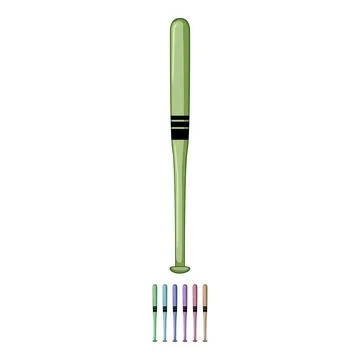 Softball bat baseball cartoon vector graphic イラスト素材