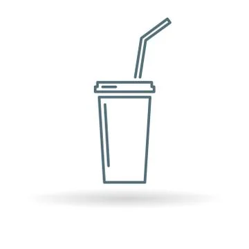 Softdrink icon Stock Illustration