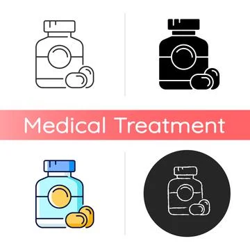 Softgel icon Stock Illustration