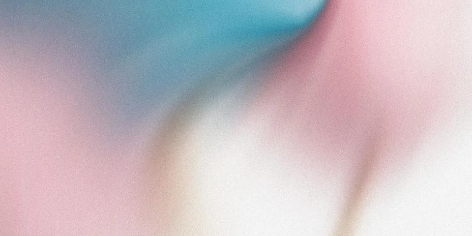 Softly blended pastel gradient with subtle grain texture and gentle light d.. Illustrazione stock