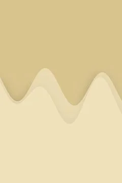 A softly layered wave composition in warm cream and sandy tones creates a c.. Ilustración de archivo
