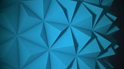 Softly lit, small spiked geometric abstract loop, version 2 库存影片 62734664