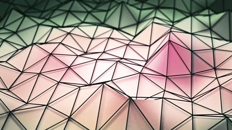 Softly Undulating Salmon Geometry 库存影片 45786063