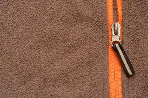 Softshell zipper Stock Photos