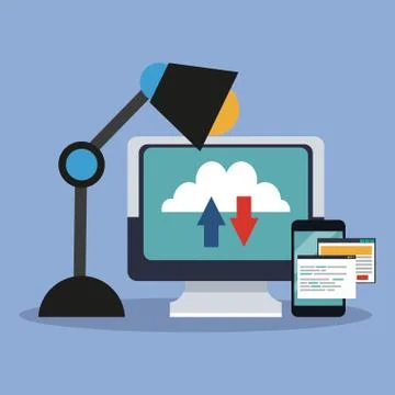 Software and programming Stockillustratie