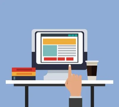 Software and programming 스톡 일러스트
