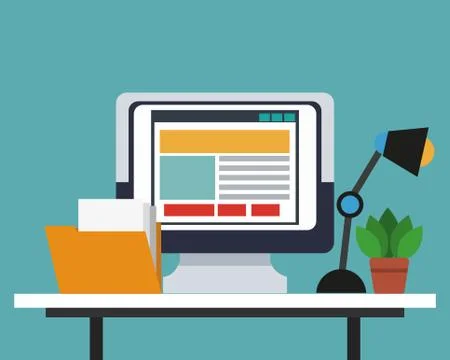 Software and programming Stockillustratie