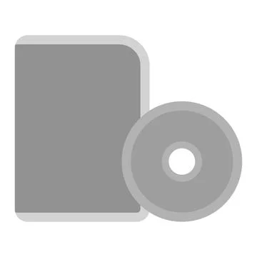 Software box flat clipart vector illustration Ilustración de archivo