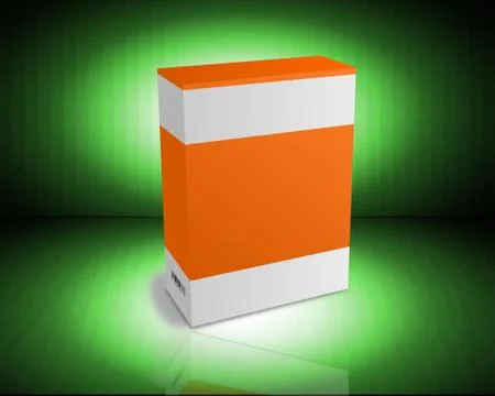 Software Box Stock Illustration