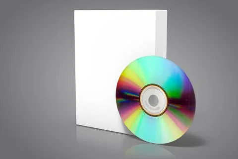 Software box for use as a template Stock-Illustration