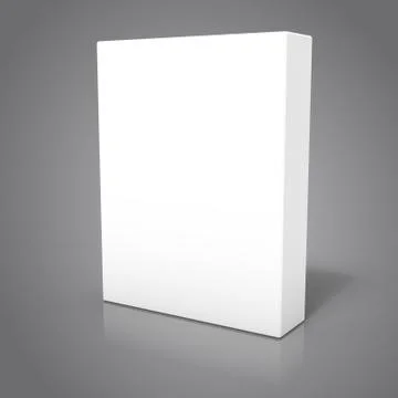 Software box for use as a template Stock-Illustration