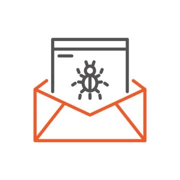 Software bug concept Stock Illustration