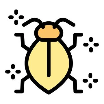 Software bug fixing and debugging icon showing fixing errors Illustrazione stock