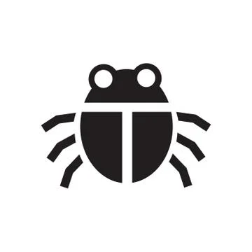Software bug icon Stock-Illustration