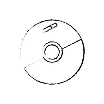 Software cd computer Illustrazione stock