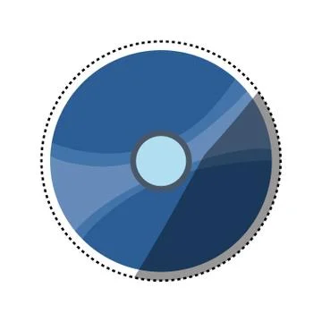 Software cd computer Stock Illustration