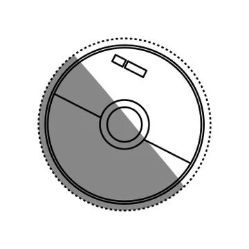 Software cd computer Stock Illustration