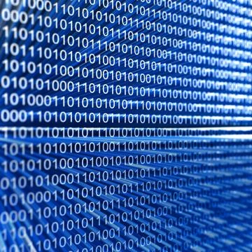 Software code graphic background 3d rendering イラスト素材