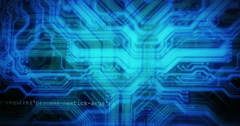 Software coding, IT programming and futuristic data of a hologram abstract Stock Footage 206650808