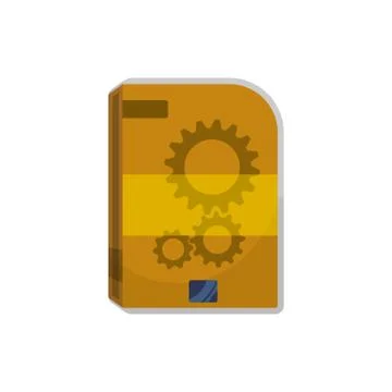 Software computer box Stockillustratie