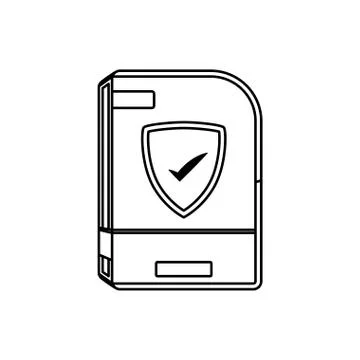 Software computer box Stock Illustration