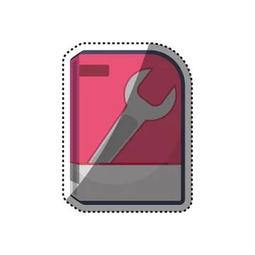 Software computer box Stock Illustration