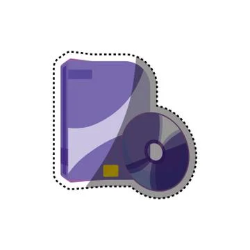 Software computer box Stock Illustration