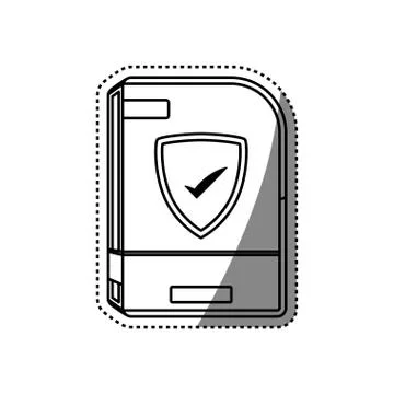 Software computer box Stock Illustration