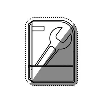 Software computer box Stock Illustration