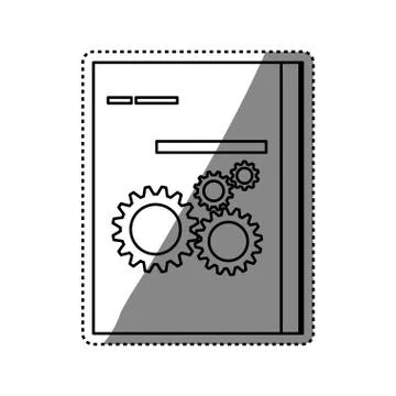 Software computer box Stock Illustration