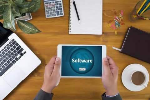 Software Data Digital Programs System Technology computer Stock Photos