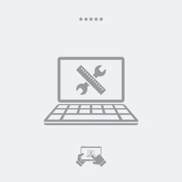 Software for design and project 스톡 일러스트