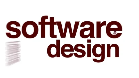 Software design animated word cloud. Stock Footage 69795418