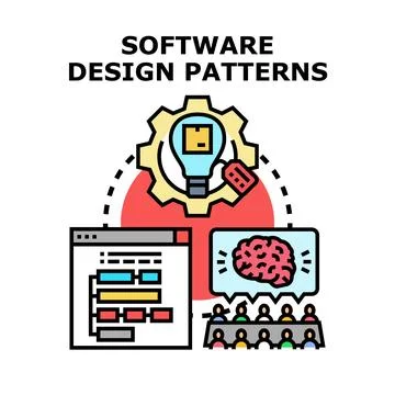 Software design patterns for efficient development workflow イラスト素材